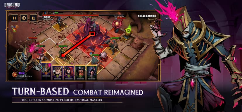 Grimguard Tactics: Fantasy RPG screenshot 3 - screenshot