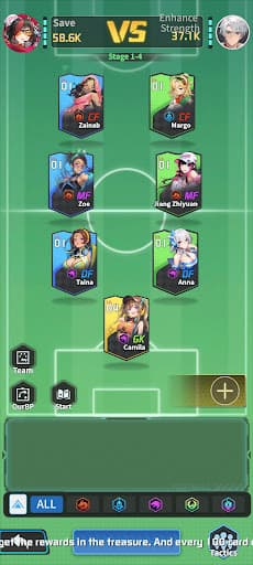 Victory Girls: Anime Soccer screenshot 8 - screenshot