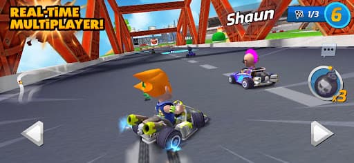 Boom Karts Multiplayer Racing screenshot 1 - screenshot