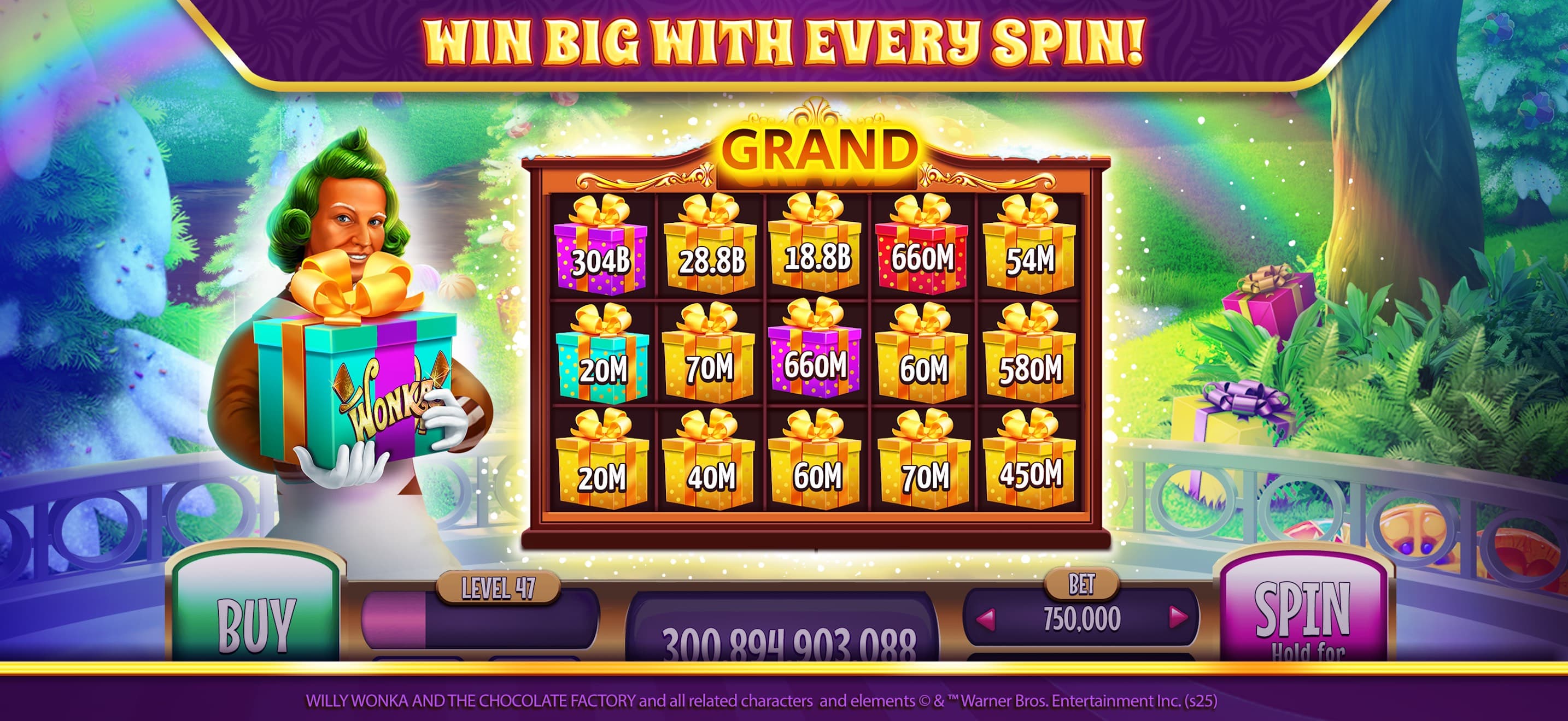 Willy Wonka Slots Vegas Casino screenshot 2 - screenshot