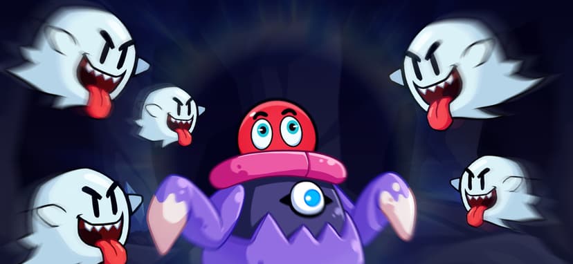 Ball Ghost in the Red Temple screenshot 2 - screenshot