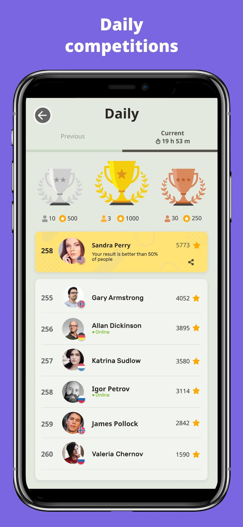 QuizzLand. Quiz & Trivia game screenshot 7 - screenshot