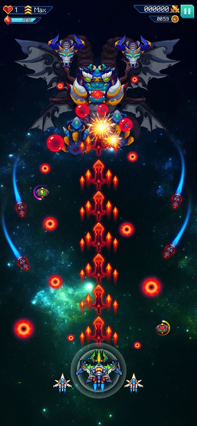 Galaxiga: Classic Arcade Game screenshot 1 - screenshot
