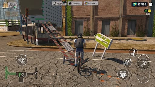Bicycle Adventure Game: Go Up screenshot 5 - screenshot