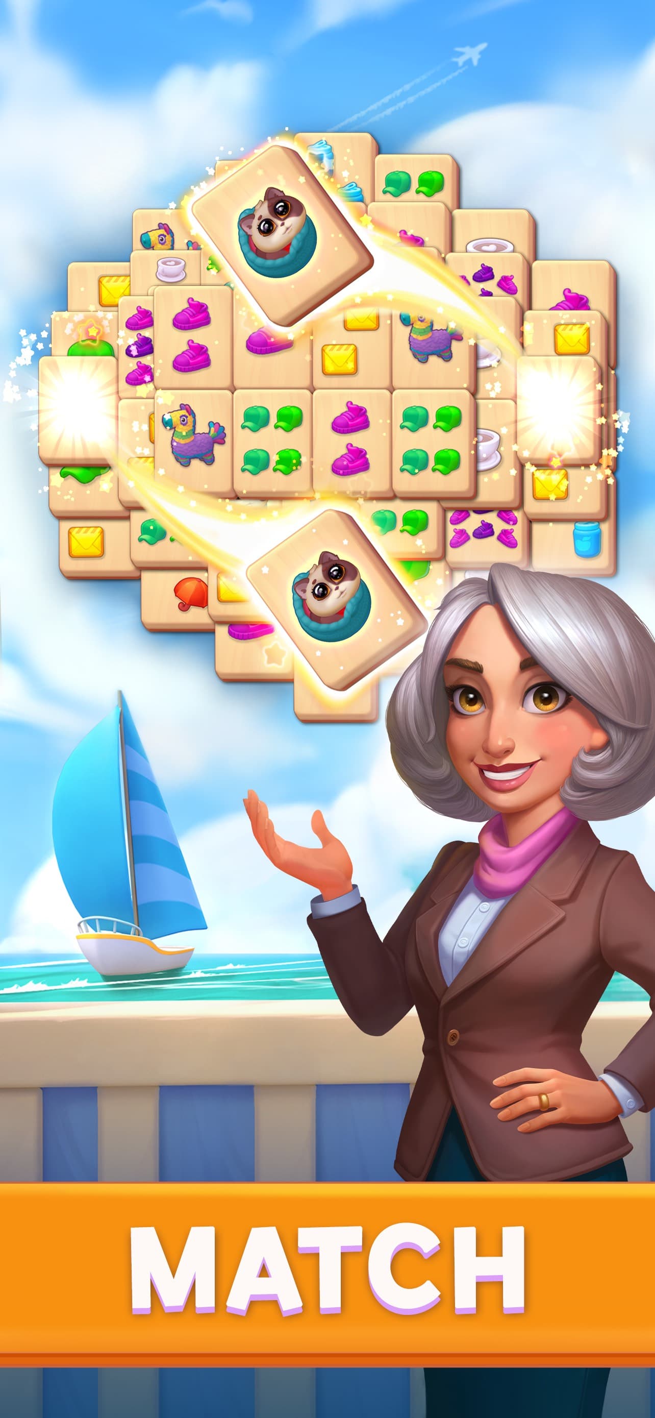Mary’s Mahjong: City Building screenshot 2 - screenshot
