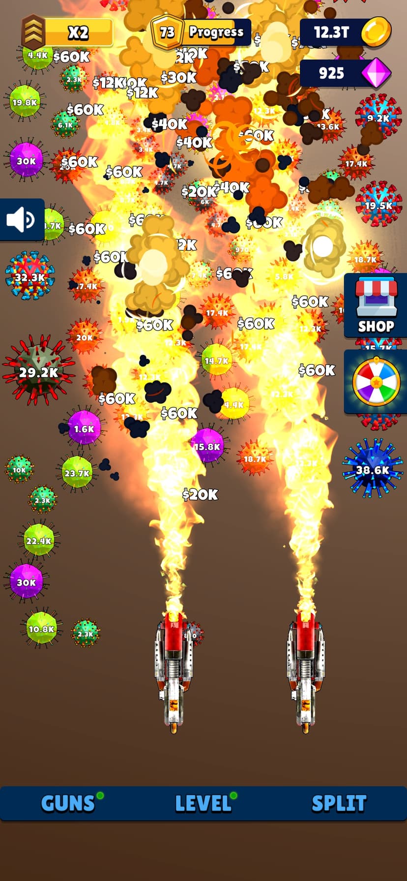 Laser Split: Ball Blaster Game screenshot 2 - screenshot