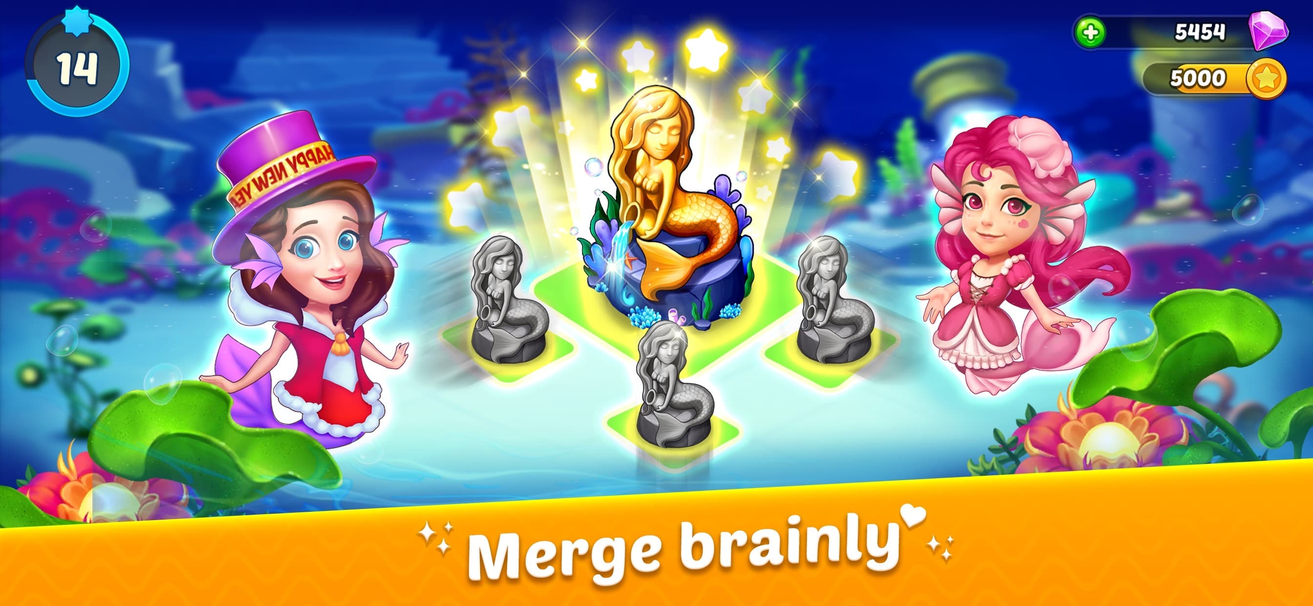 Merge Mermaids screenshot 1 - screenshot