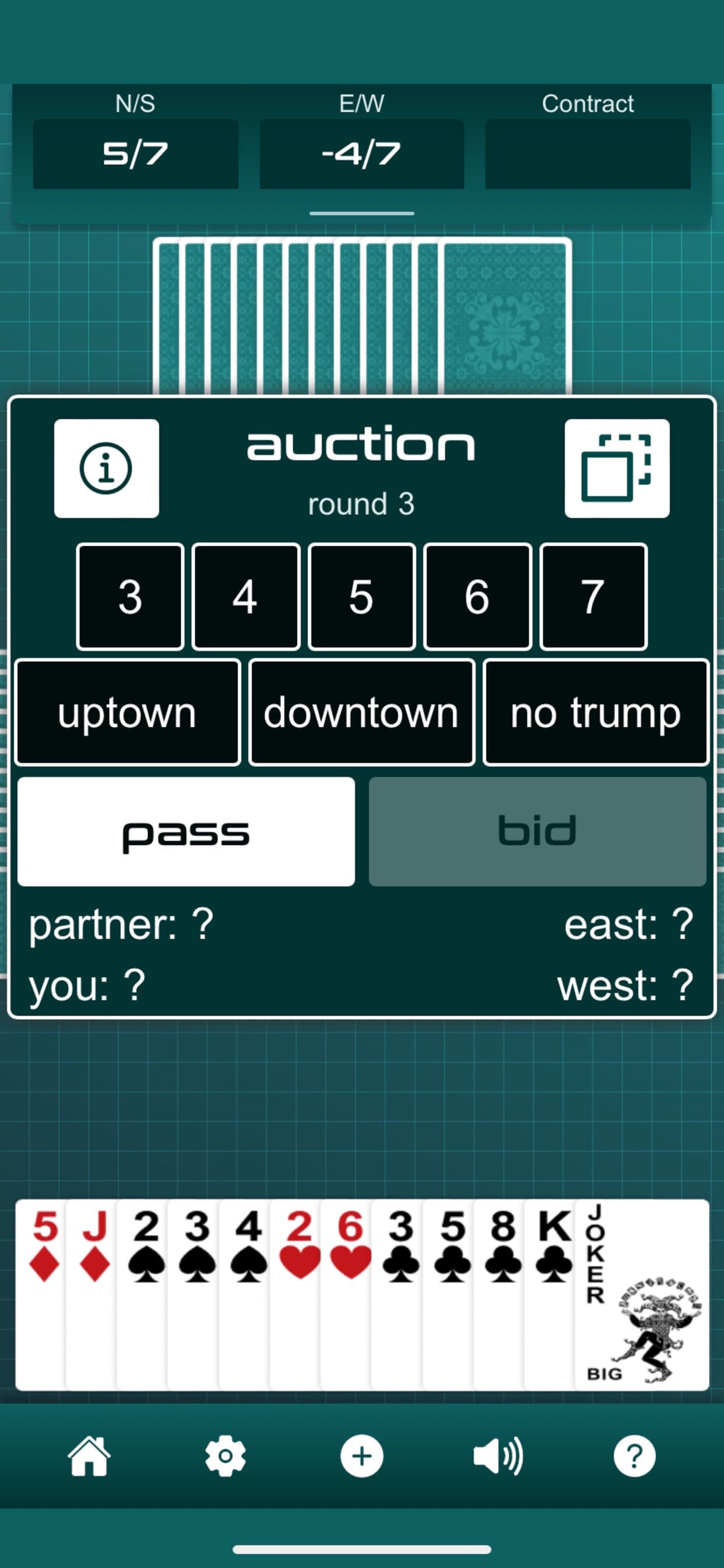 Classic Bid Whist screenshot 1 - screenshot