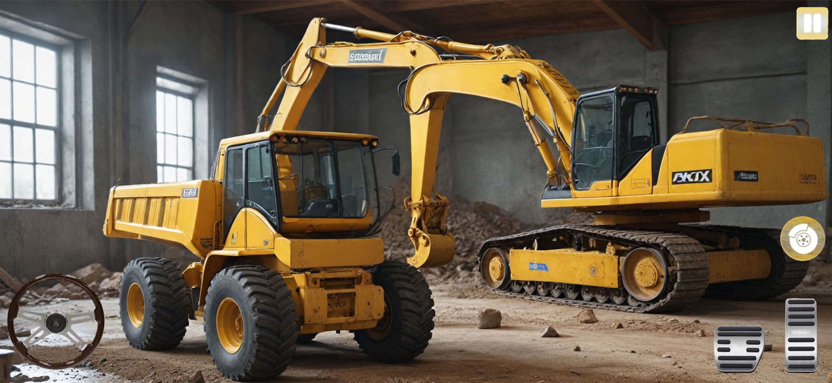 Construction city Excavator 3d screenshot 2 - screenshot