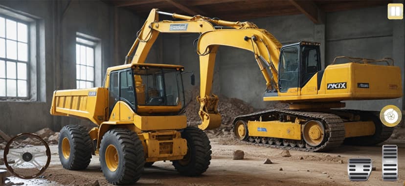 Construction city Excavator 3d screenshot 2 - screenshot