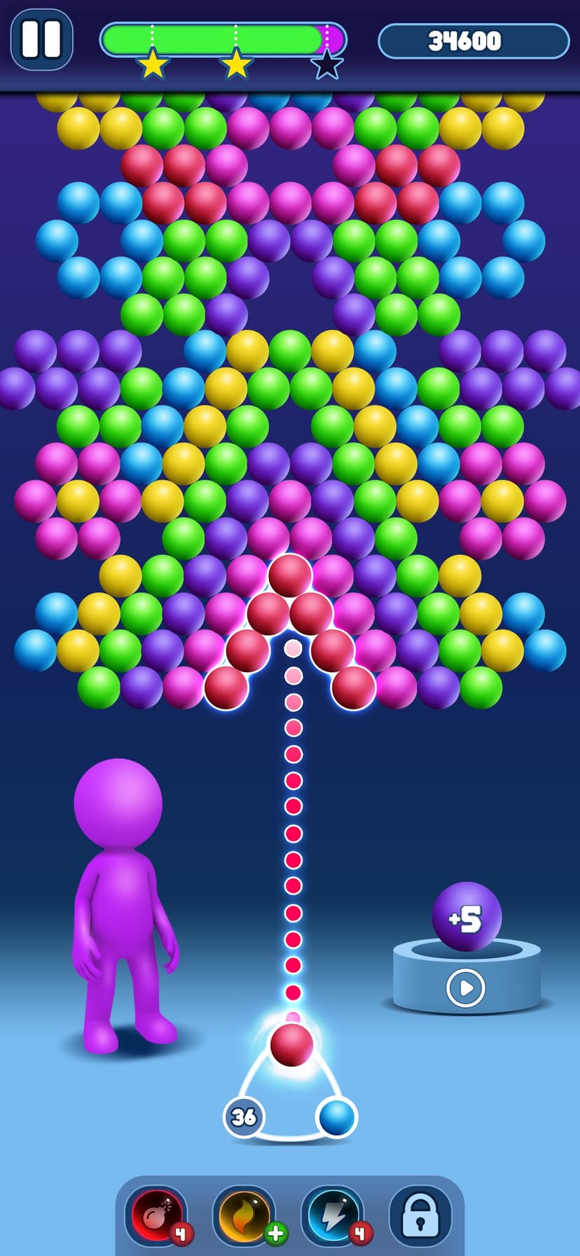Bubble Shooter Pro! Pop Puzzle screenshot 1 - screenshot