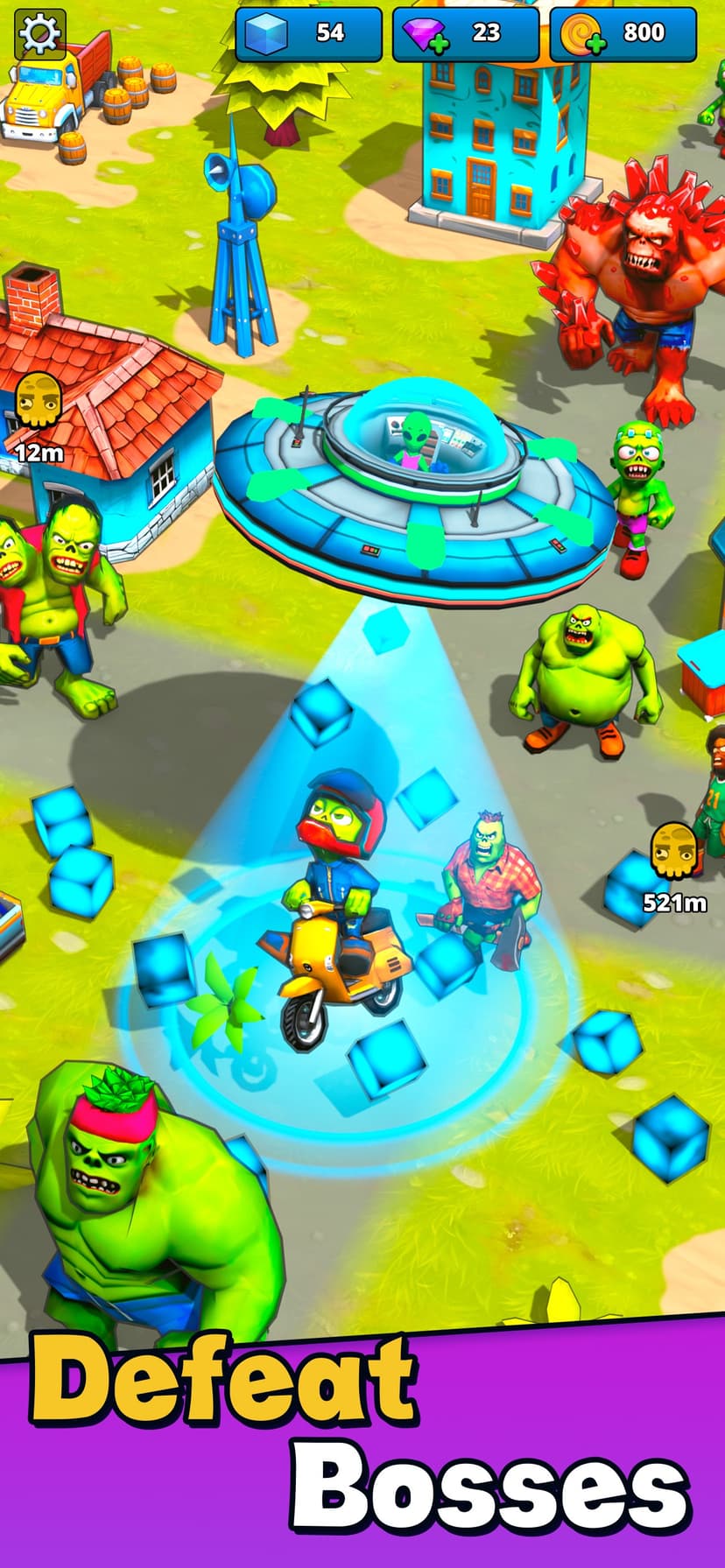 Aliens vs Zombies: Invasion screenshot 4 - screenshot