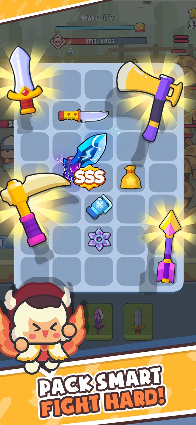 Backpack Hero: Merge Weapons screenshot 2 - screenshot