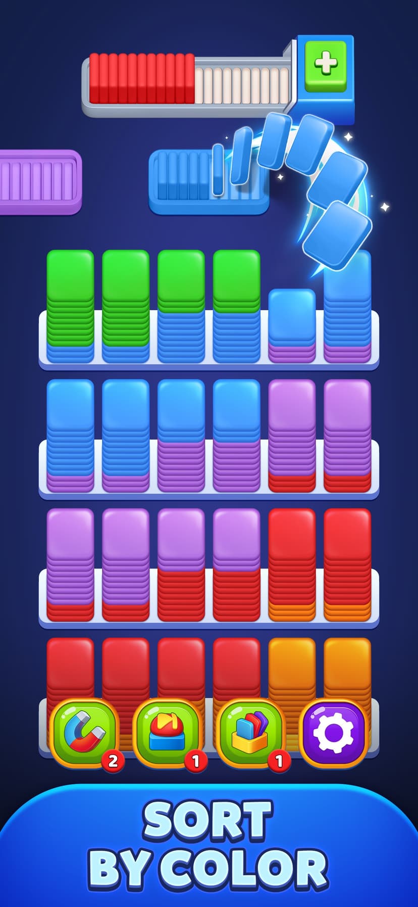 Sort Dash: Color Match! screenshot 1 - screenshot