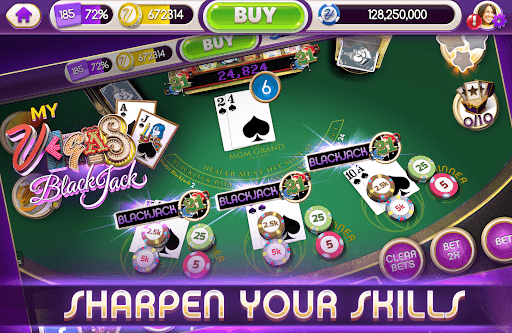 MyVEGAS BlackJack 21 Card Game screenshot 9 - screenshot