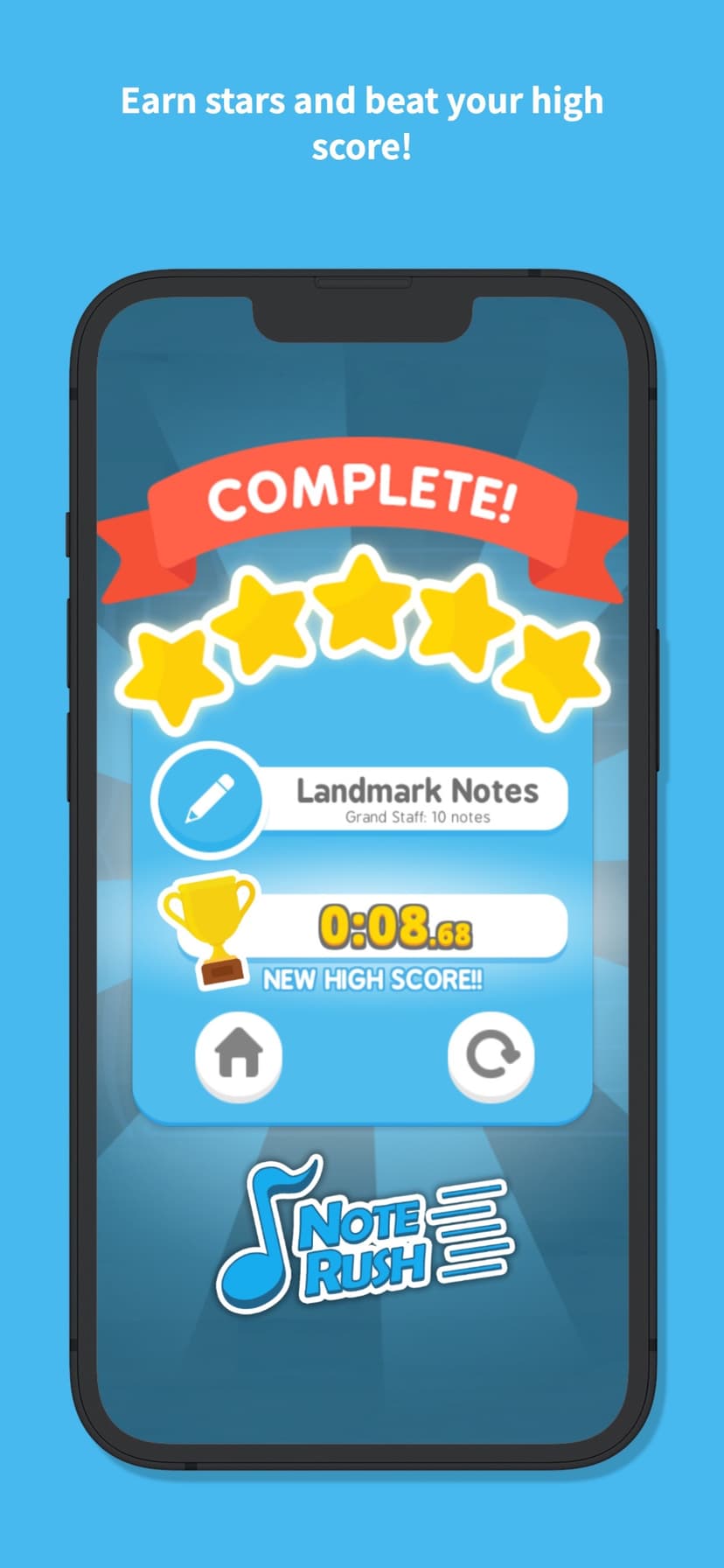 Note Rush: Music Reading Game screenshot 7 - screenshot