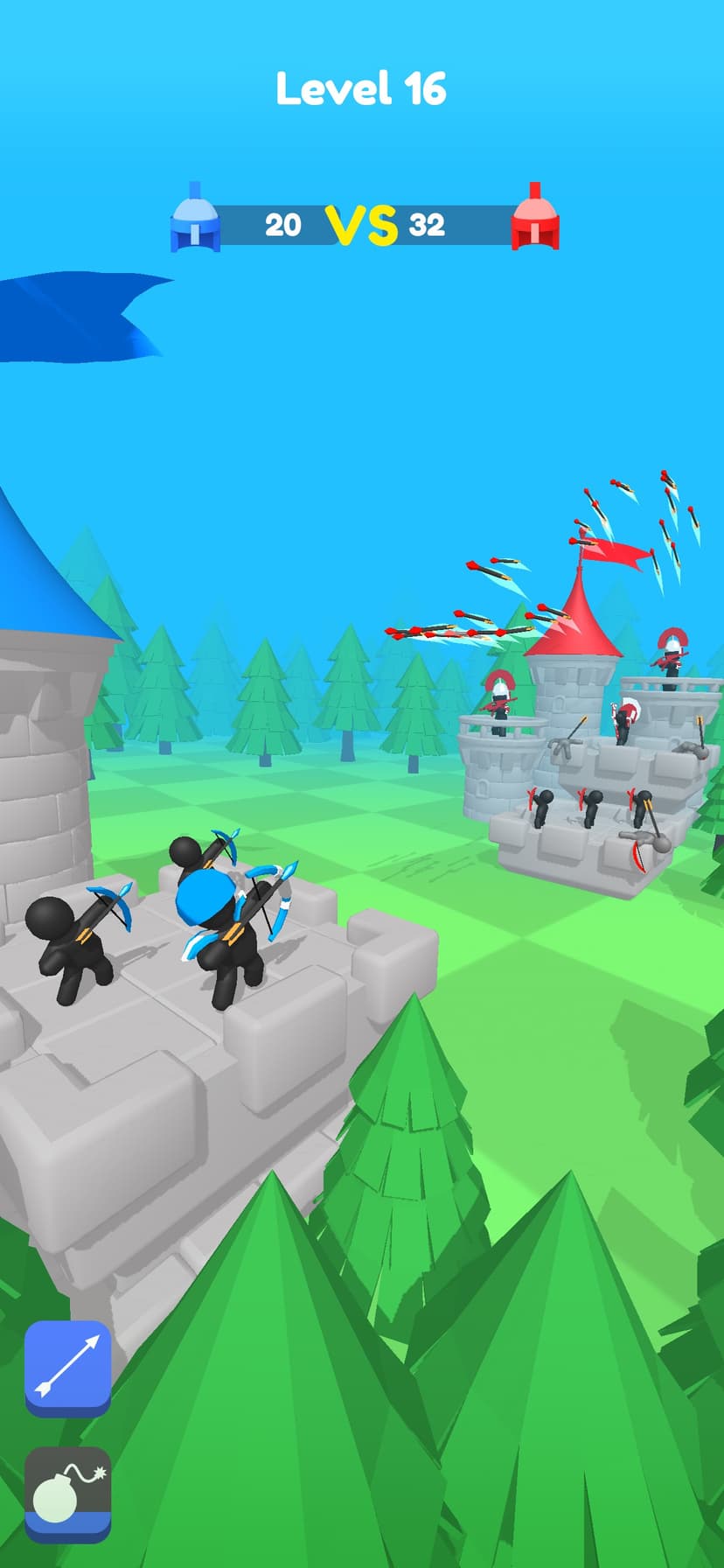 Merge Archers: Arrow Game screenshot 7 - screenshot