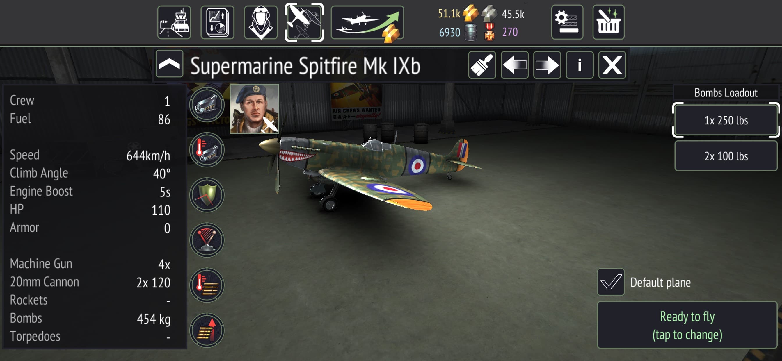 Warplanes: WW2 Dogfight screenshot 6 - screenshot