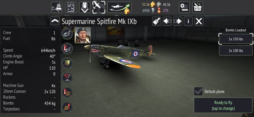 Warplanes: WW2 Dogfight screenshot 6 - screenshot