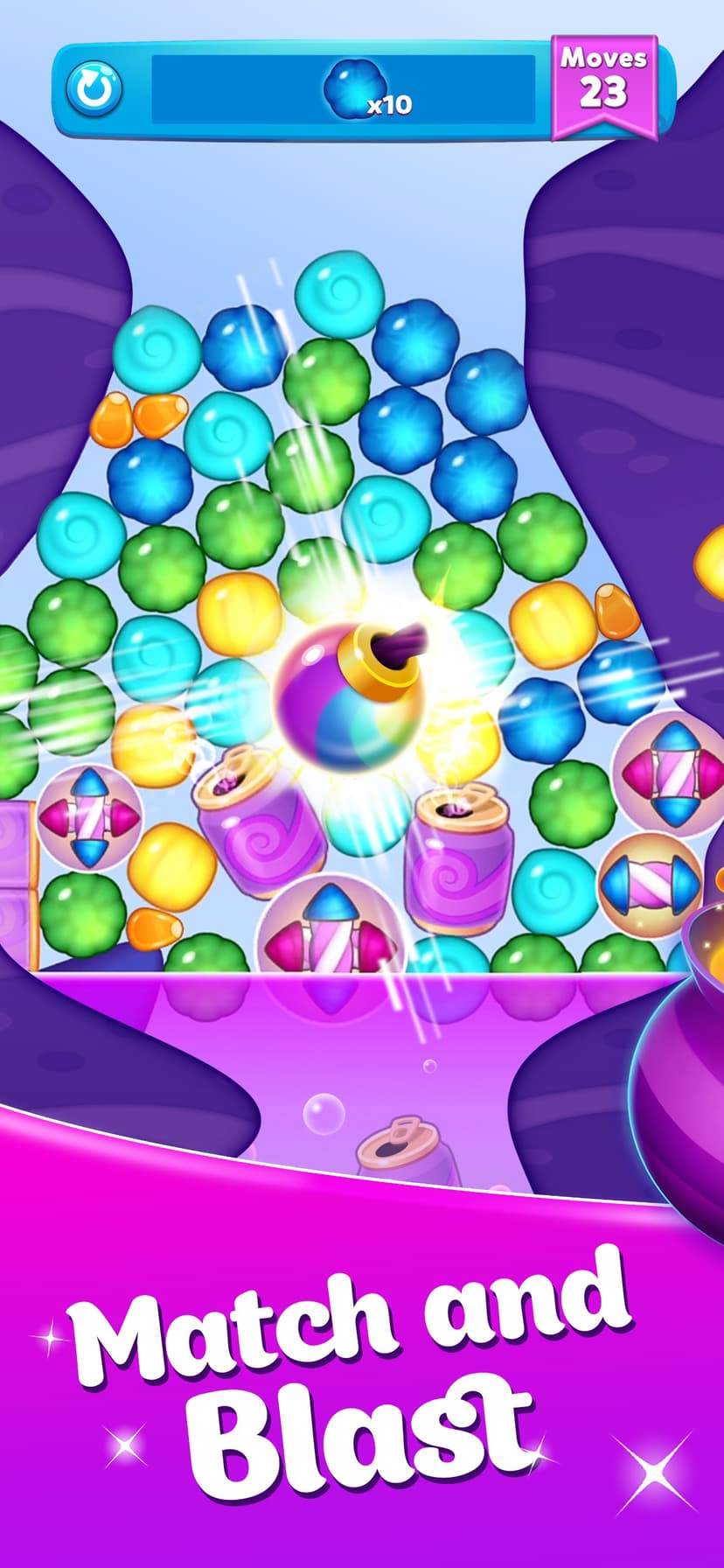 Crafty Candy Blast screenshot 1 - screenshot