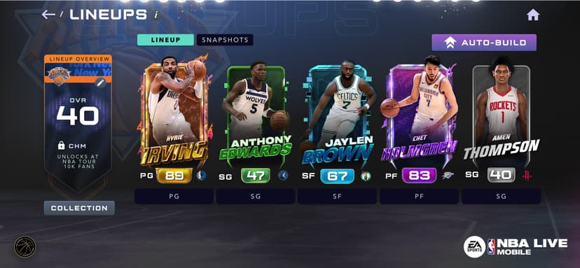 EA SPORTS™ NBA LIVE Mobile screenshot 2 - screenshot
