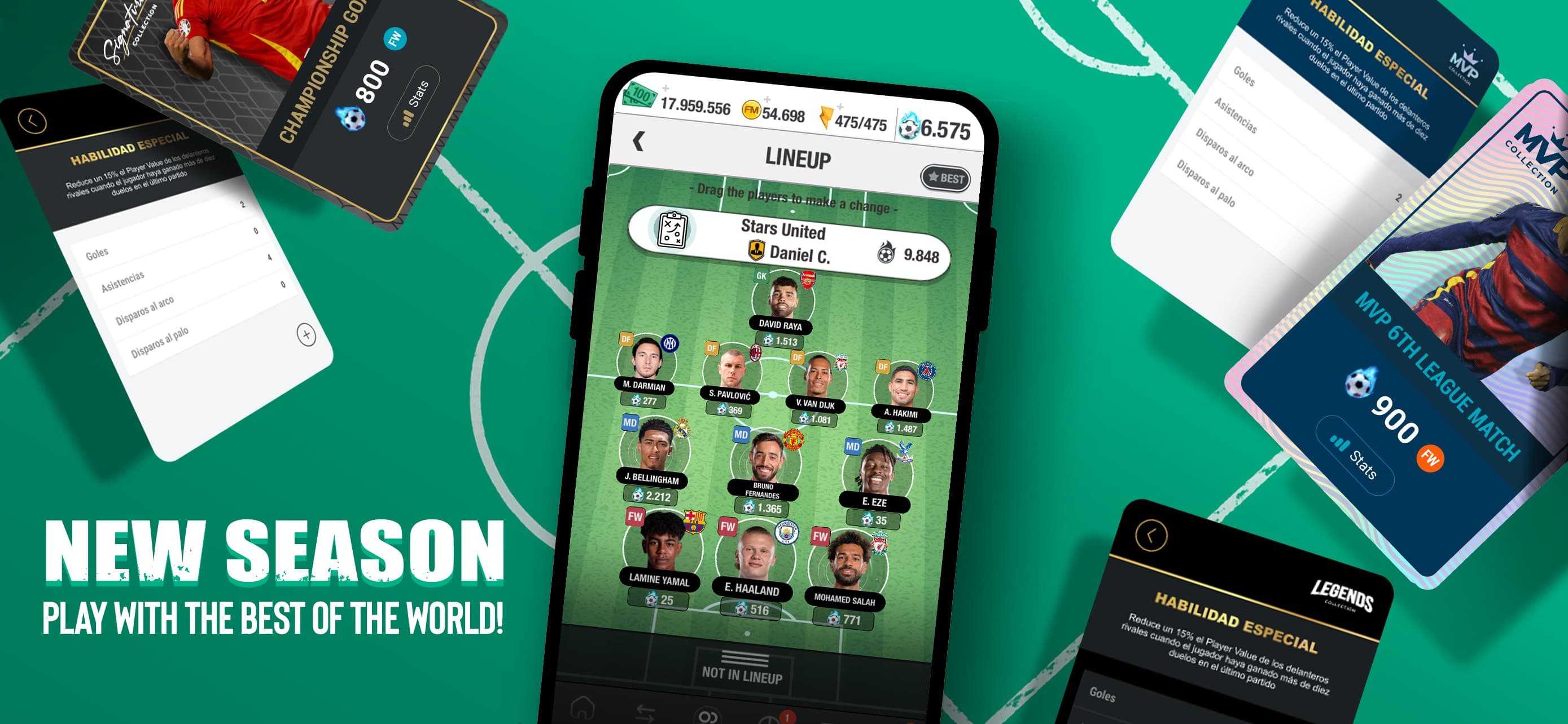 Fantasy Manager Soccer 2025 screenshot 1 - screenshot