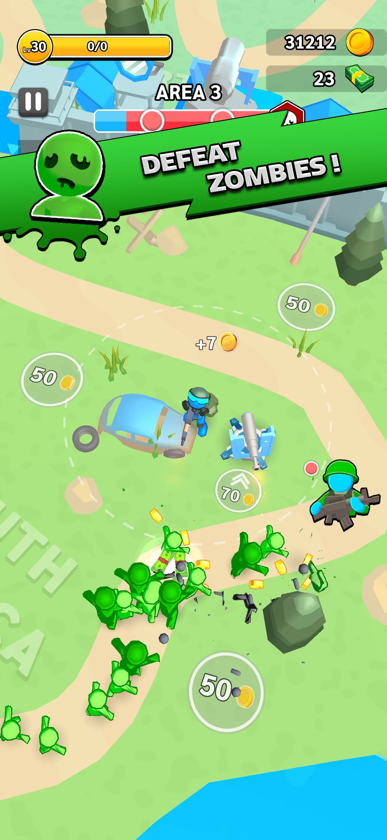 Zombie Apocalypse - Save World screenshot 1 - screenshot