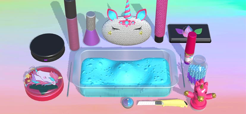 Makeup Slime Game! Relaxation screenshot 6 - screenshot