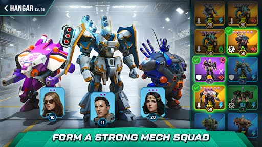 Mech vs Aliens: War Robots RPG screenshot 2 - screenshot