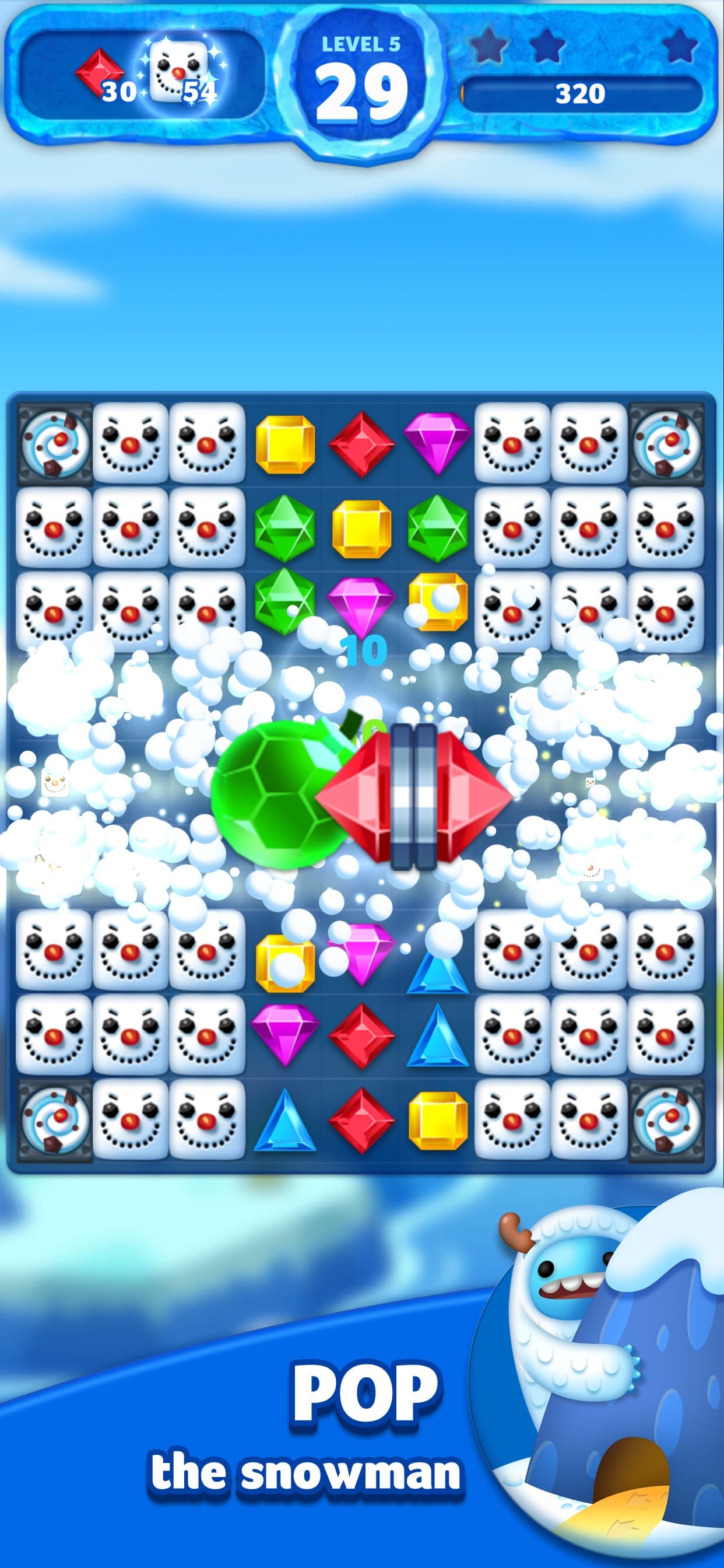 Jewel Ice Mania: Match3Puzzle! screenshot 2 - screenshot