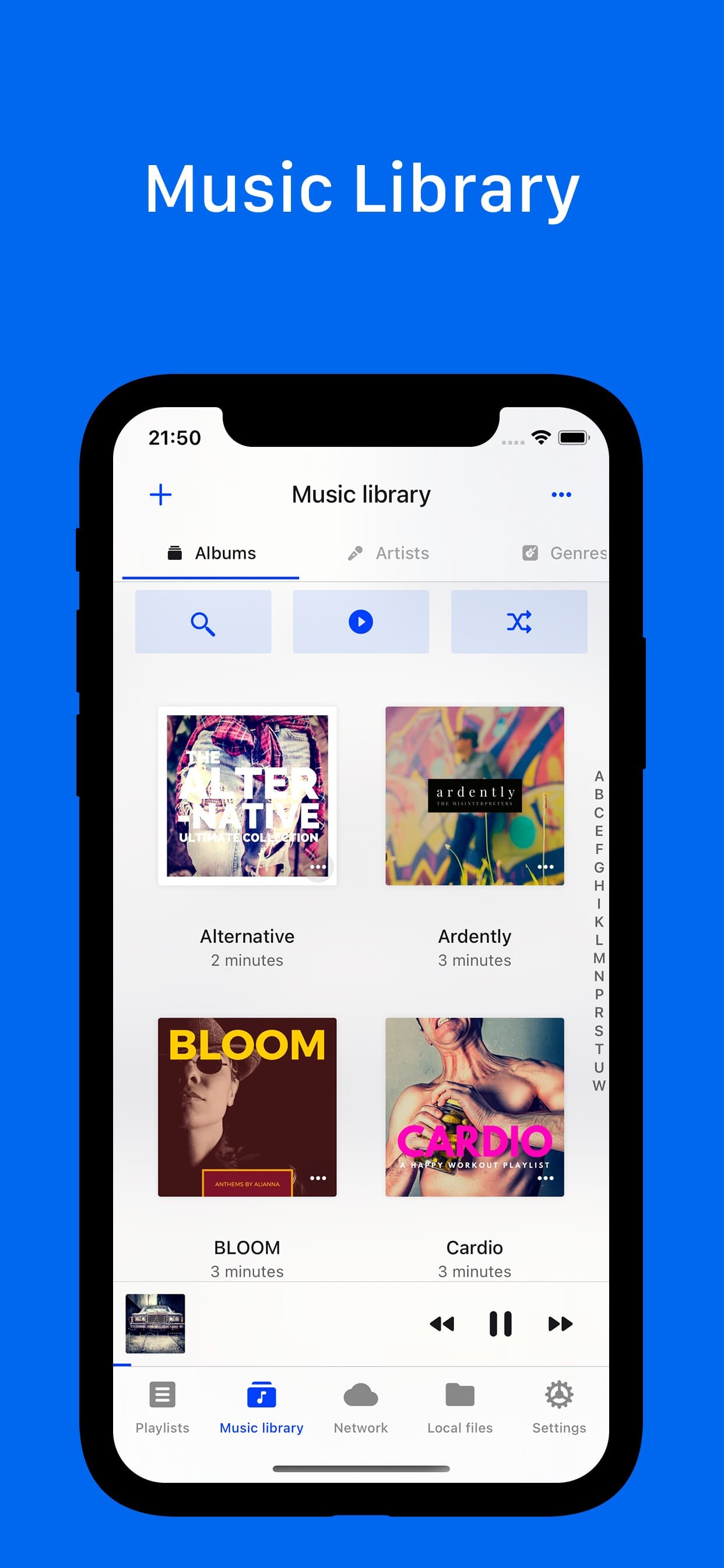 Musicbox: player for Dropbox screenshot 4 - screenshot