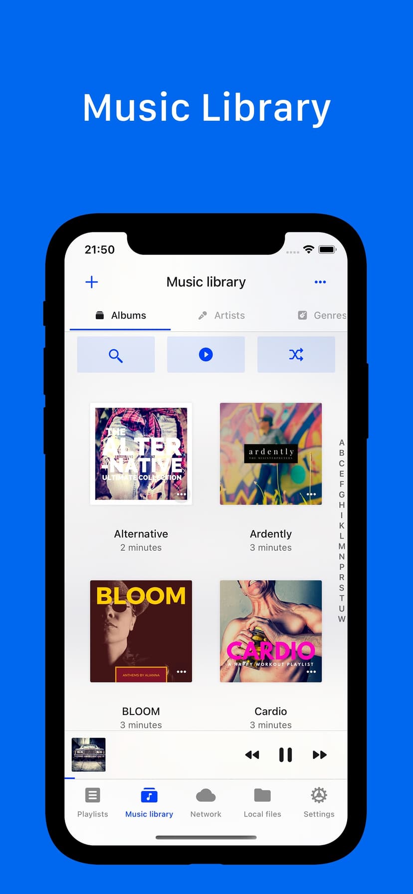 Musicbox: player for Dropbox screenshot 4 - screenshot