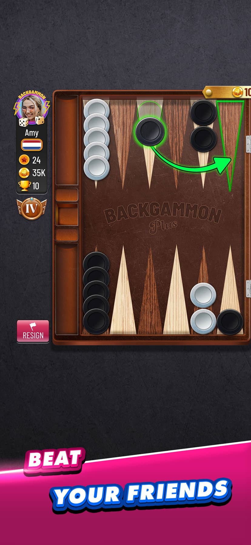 Backgammon Plus - Board Games screenshot 3 - screenshot
