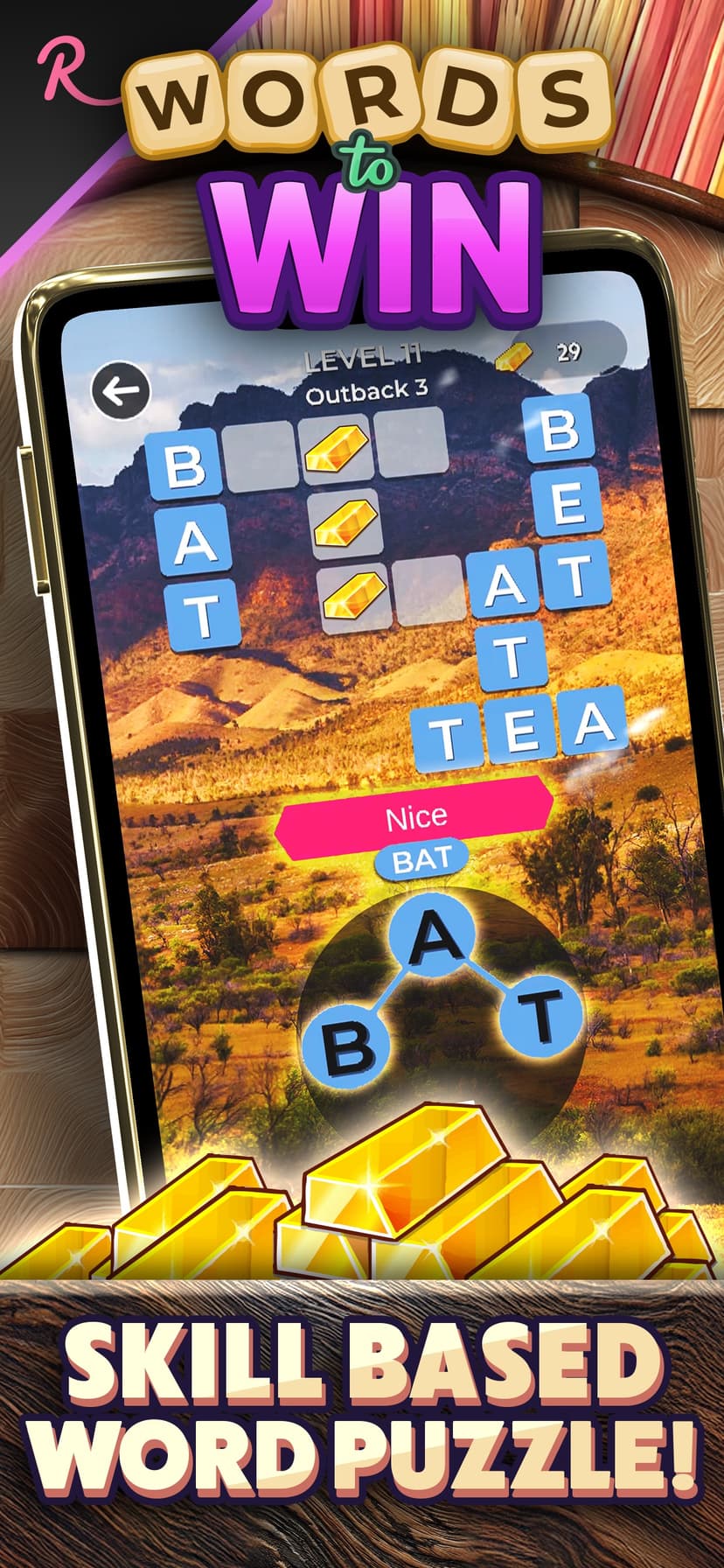 Words to Win: Real Money Games screenshot 4 - screenshot