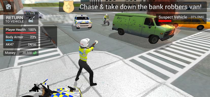 Police Car Driving: Crime City screenshot 4 - screenshot