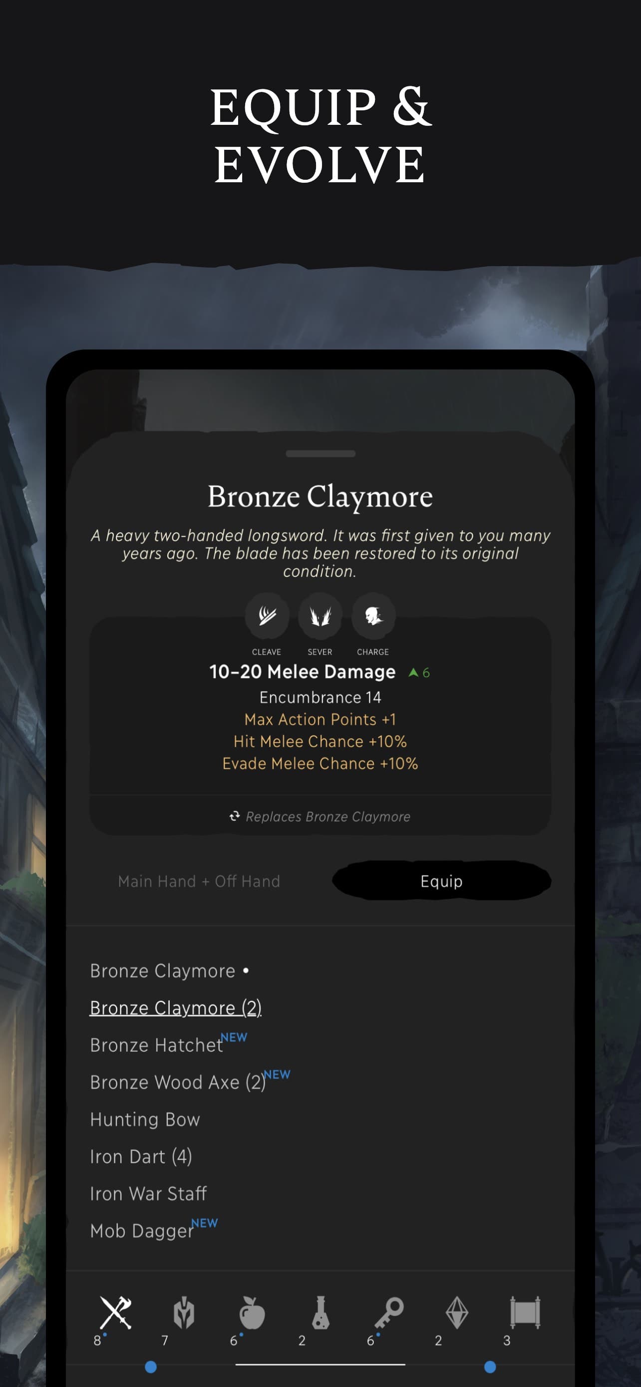 Eldrum: Red Tide - Text RPG screenshot 4 - screenshot