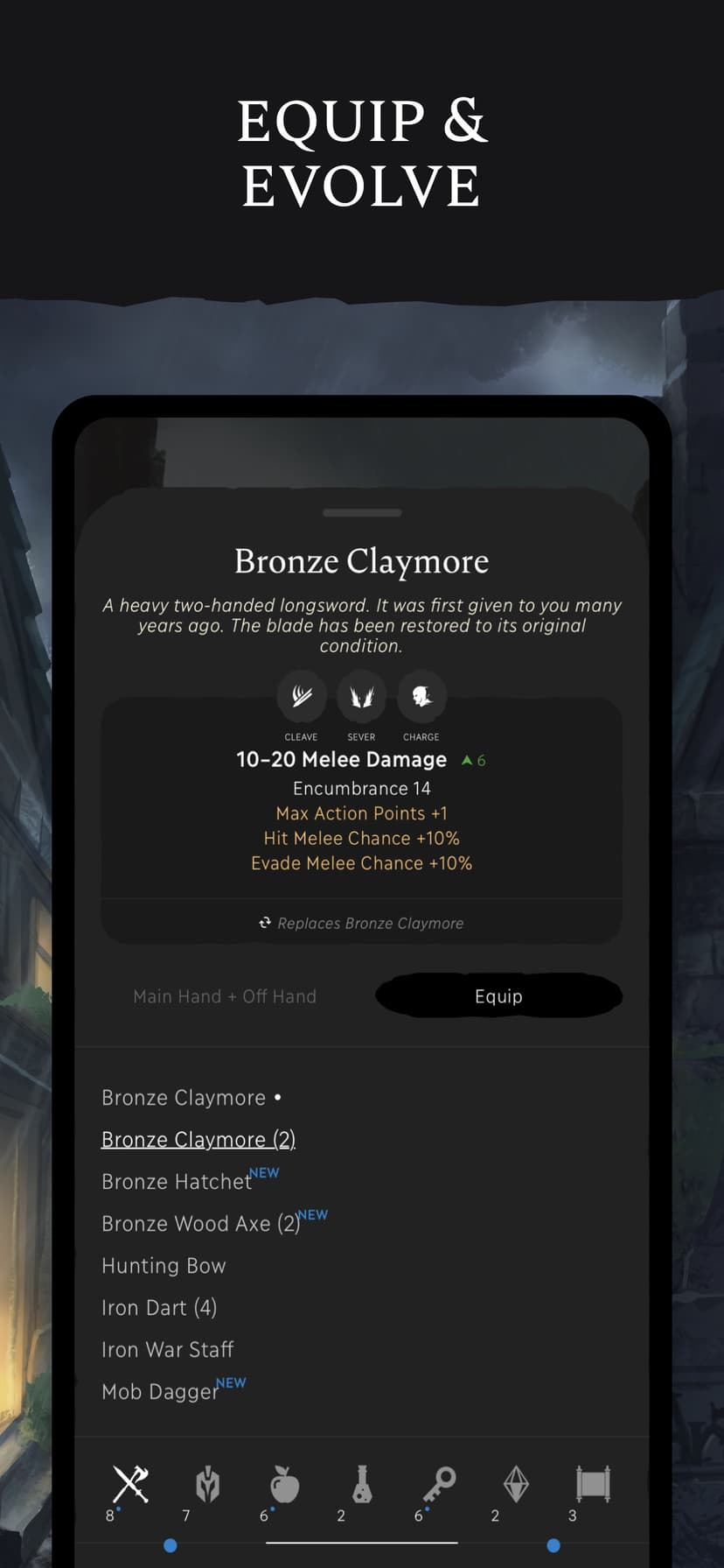 Eldrum: Red Tide - Text RPG screenshot 4 - screenshot