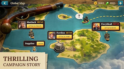 Pirate Ships・Build and Fight screenshot 13 - screenshot