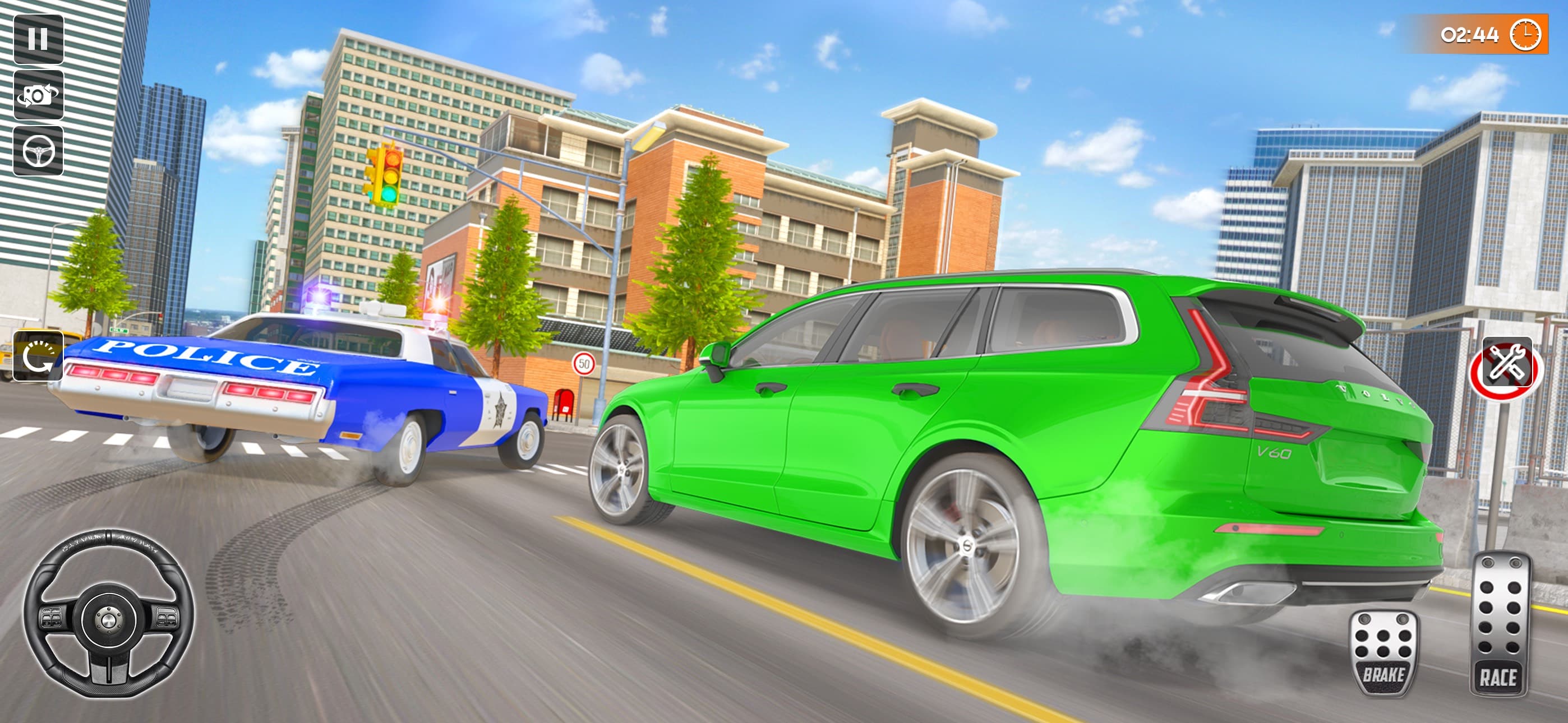 Police Chase Game: Car Crash screenshot 2 - screenshot