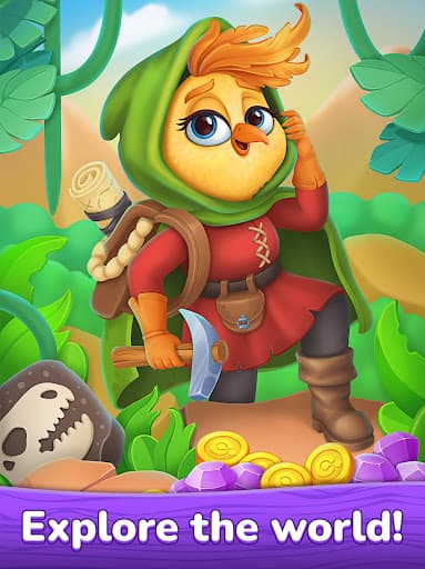 Birds World: Merge & Adventure screenshot 13 - screenshot