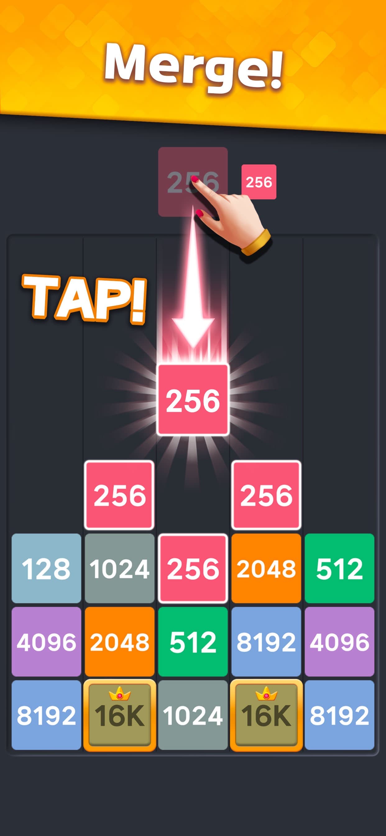 Drop Merge® : Number Puzzle screenshot 4 - screenshot