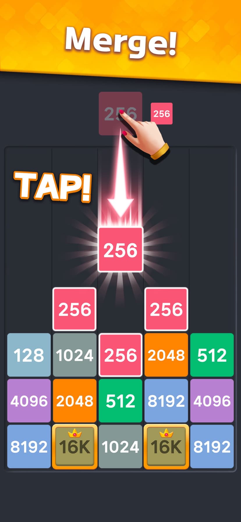 Drop Merge® : Number Puzzle screenshot 4 - screenshot