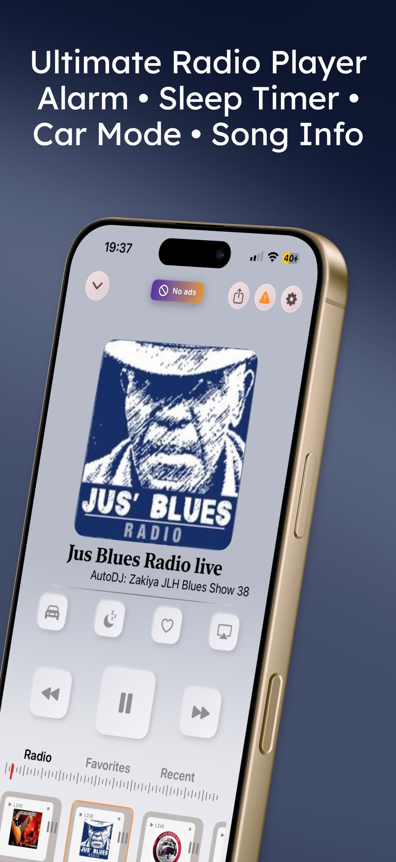 Blues Radio FM & Live Music screenshot 2 - screenshot