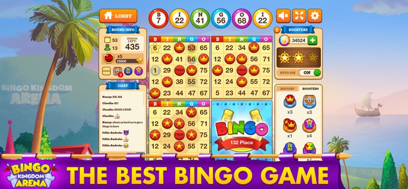 Bingo Kingdom Arena Bingo Game screenshot 1 - screenshot