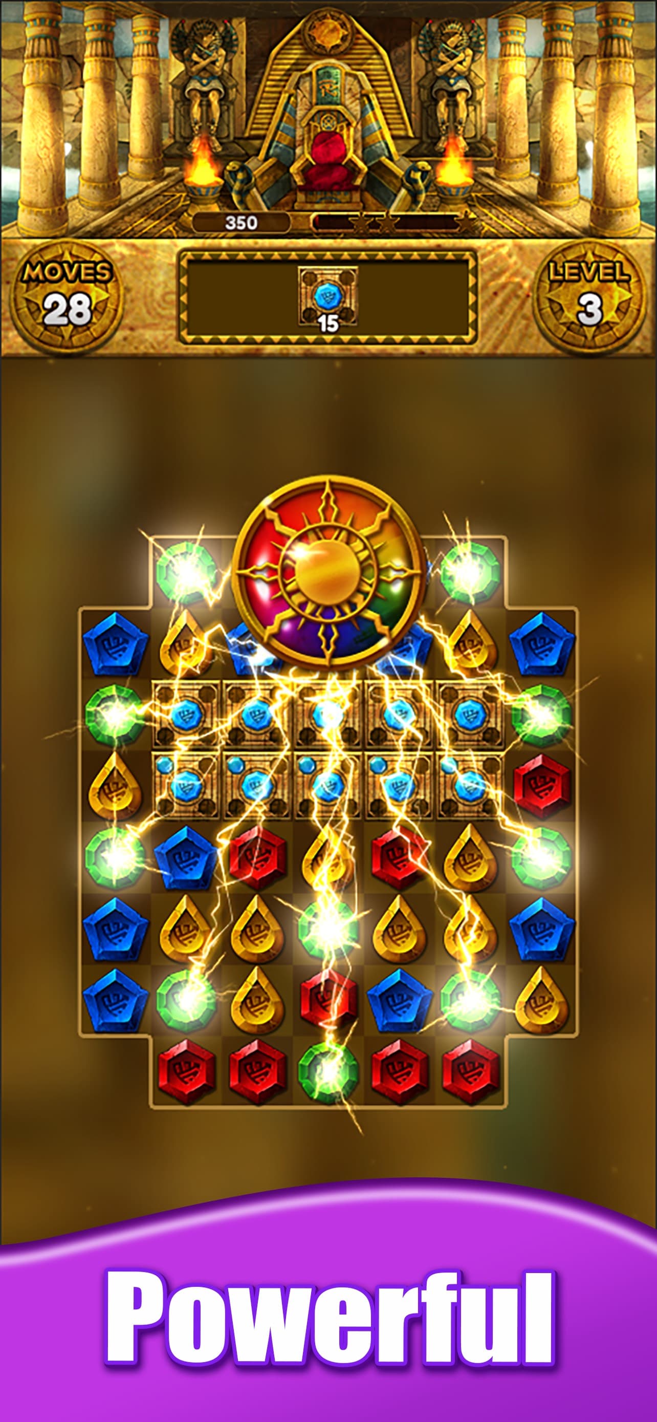Jewel Queen: Puzzle Match 3 screenshot 2 - screenshot