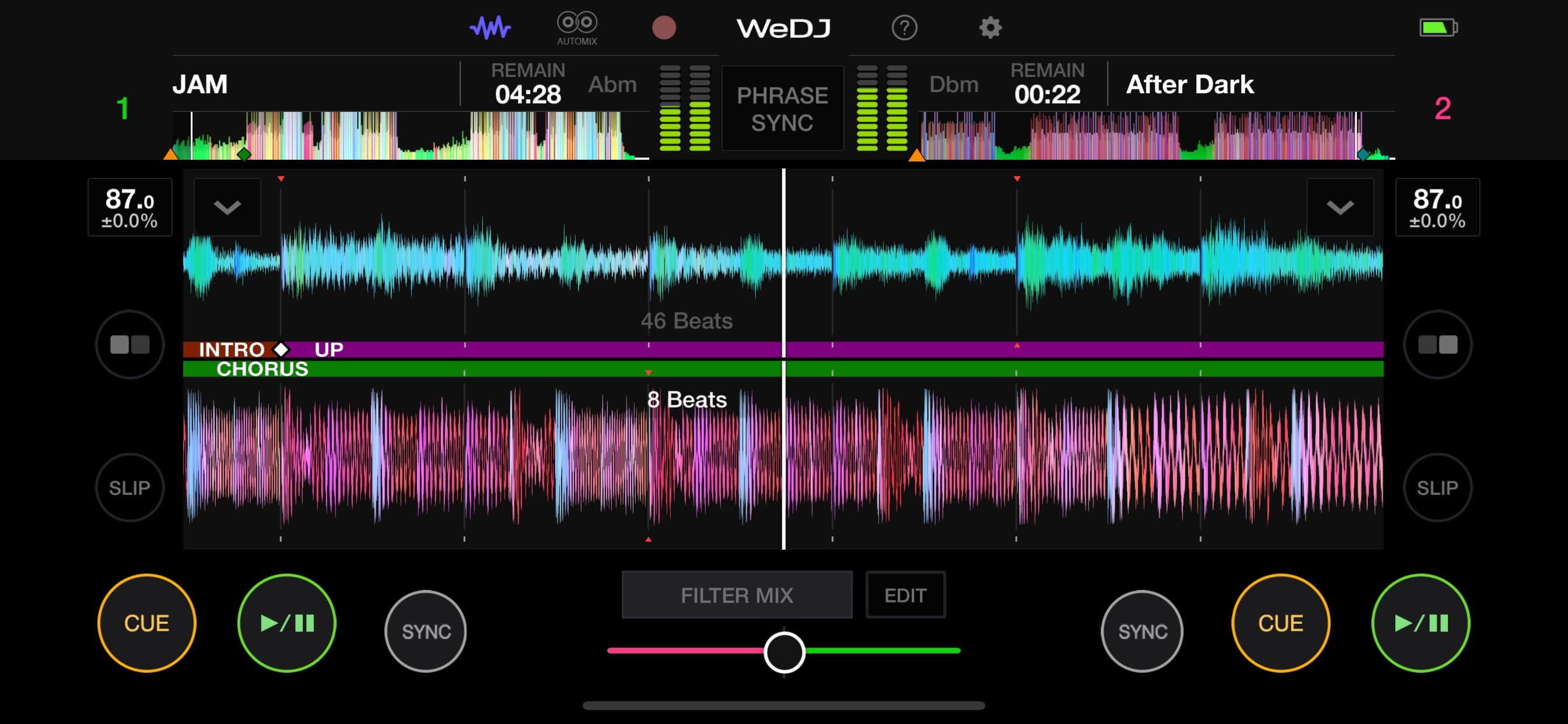 WeDJ for iPhone screenshot 1 - screenshot