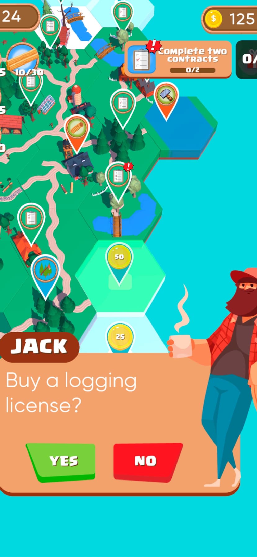 Lumber jack Challenge: Tycoon screenshot 7 - screenshot
