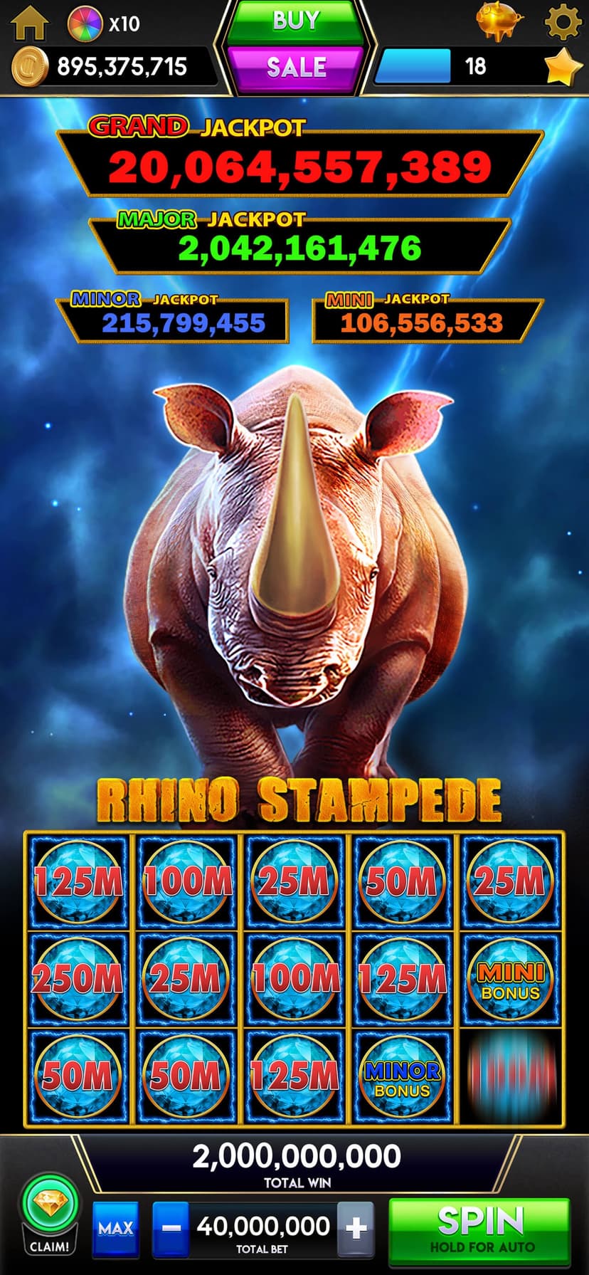Citizen Jackpot Slots Casino screenshot 2 - screenshot