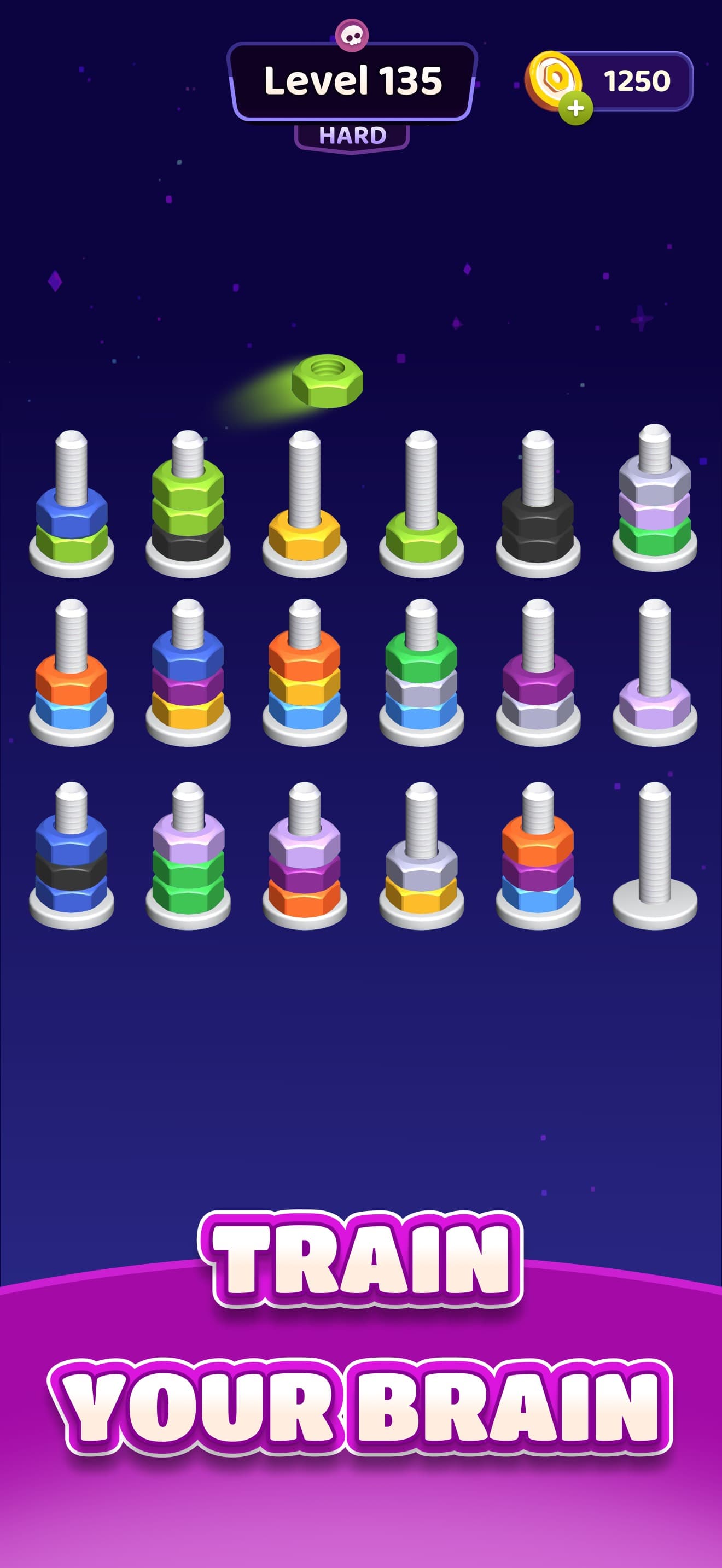 Nut Sort Blast: Color Puzzle screenshot 2 - screenshot