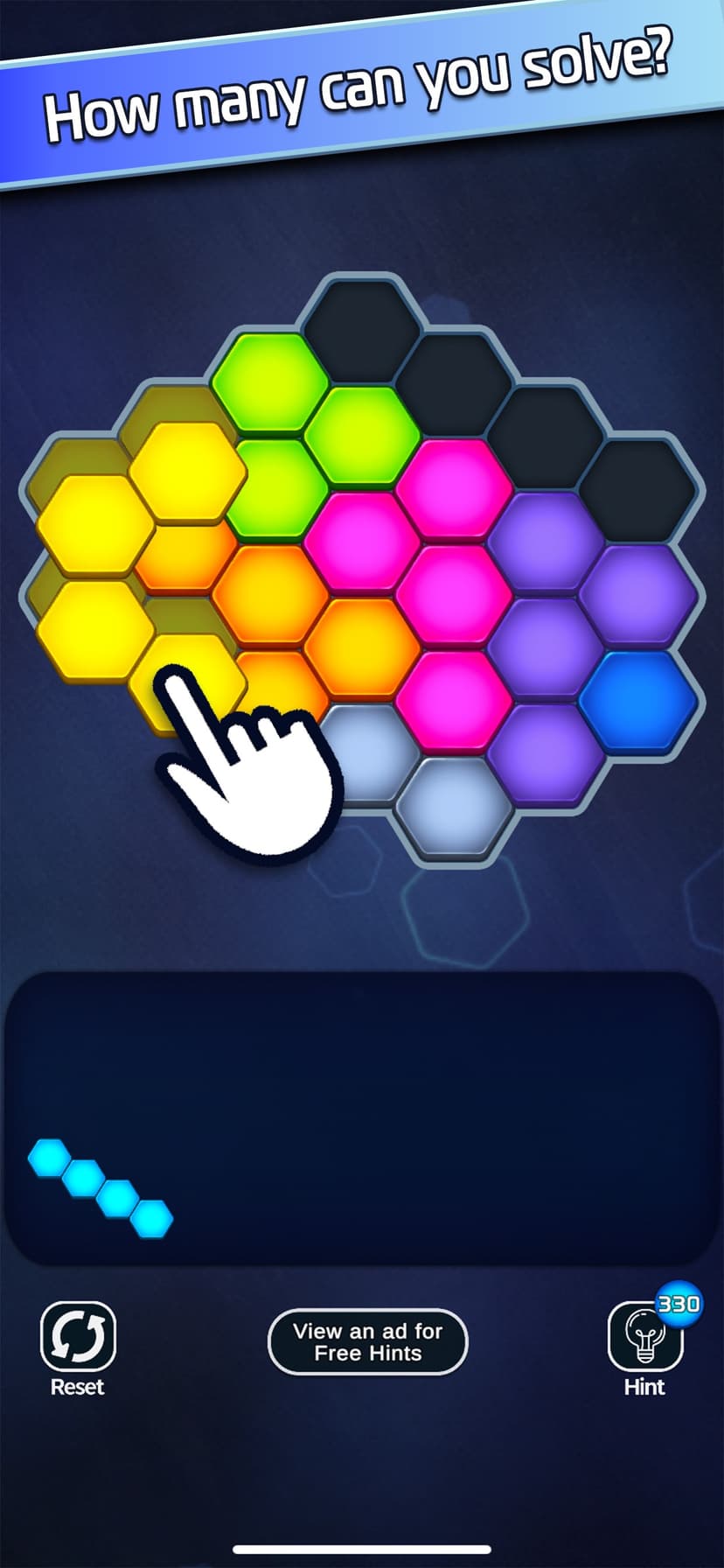 Super Hex Block Puzzle - Hexa screenshot 2 - screenshot